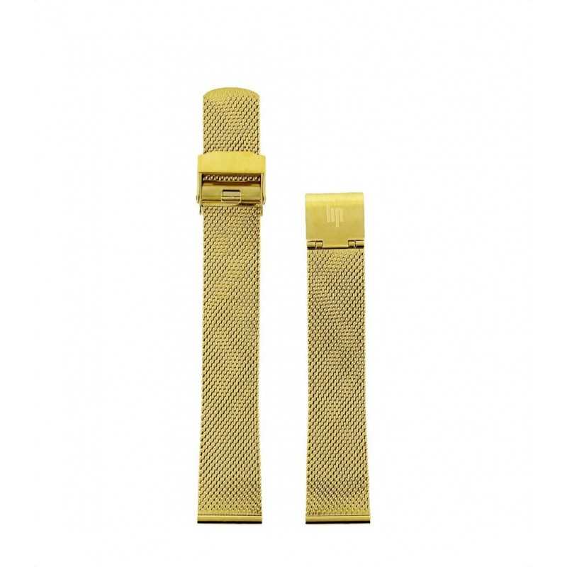 Bracelet Milanais doré 18mm