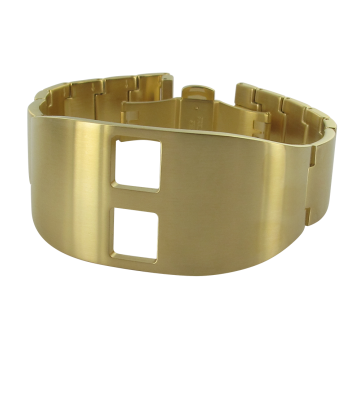bracelet acier gold de bashmakoff