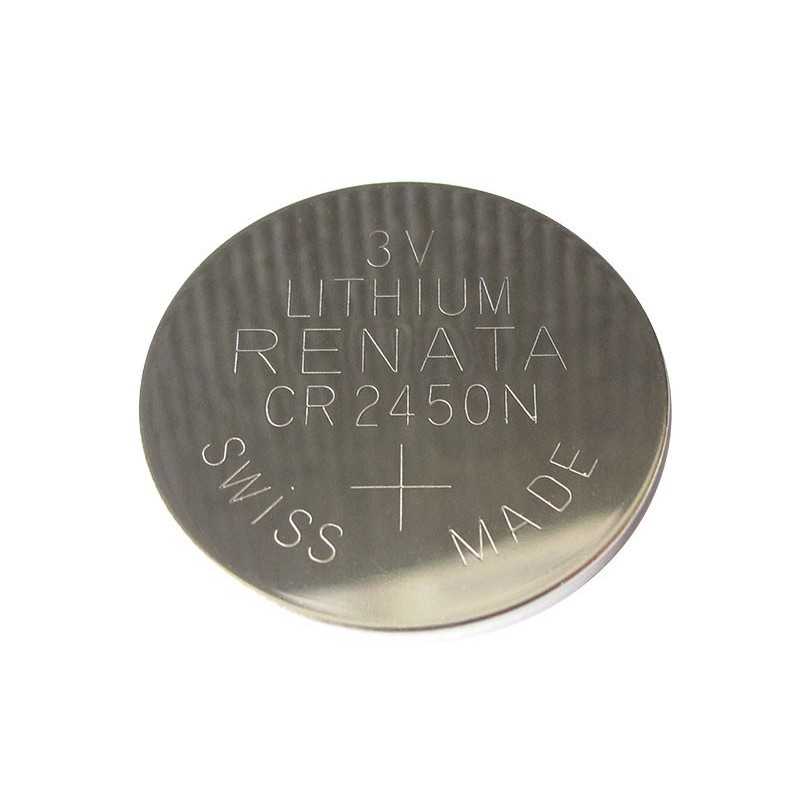 5 Piles Bouton CR2450 3V - Lithium, Pour Montres, Calculatrices, Jouets - Longue Durée De Vie